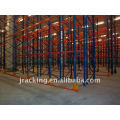 Warehouse Storage Pallet Rack Forklift Drive In Freezer Use Q345 Steel Cold Storage Racking System